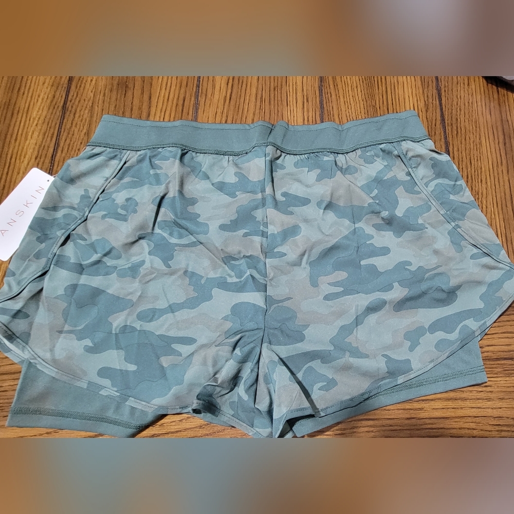 Danskin Green Camo shorts
